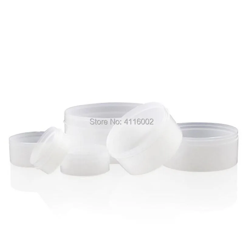 1000PCS 5g 10g Mini Refillable Bottles Container Box Empty Cosmetic Jar Pot Eyeshadow Face Cream Ointment White