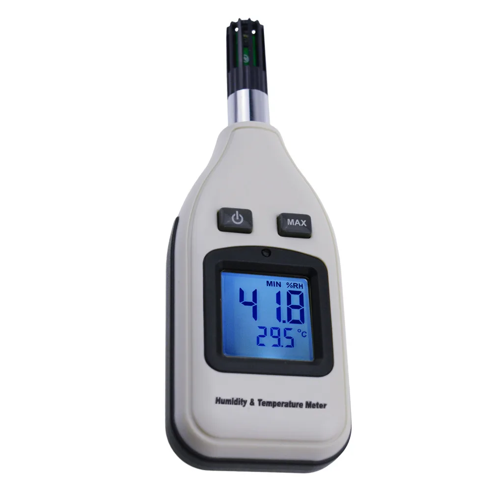 

High-Precision Handheld Digital Thermo-hygrometer Temperature Humidity Sensor Meter Moisture Agriculture Household Lab