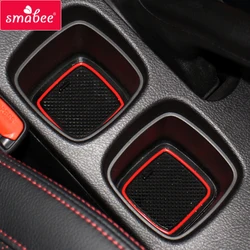 Anti-Slip Borracha Gate Slot Mat, Acessórios para Suzuki SX4 S-Cruz 2014 2015 2016 2017 2018 Maruti SX-4 SX 4 S Cruz SCross