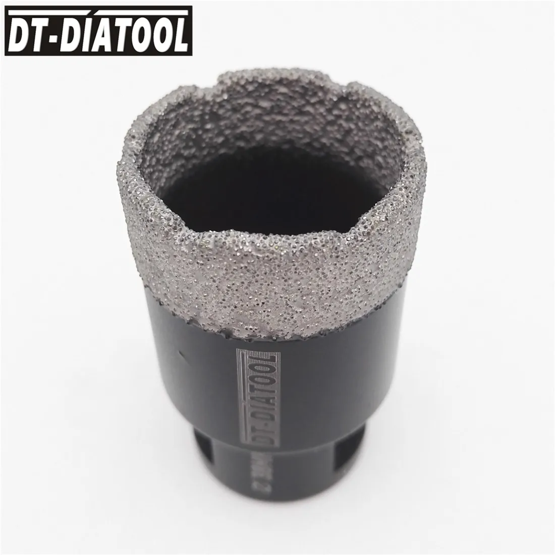 DT-DIATOOL 2 قطعة 38 مللي متر الجافة فراغ صنع من النحاس الماس الحفر بت الأساسية السيراميك بلاط هول المنشار المهنية جودة الحفر بت M14