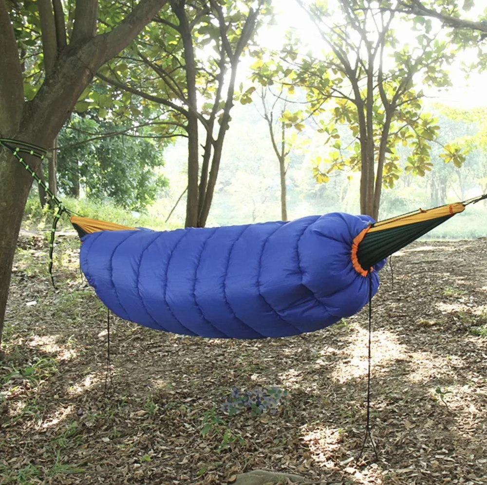 Lightweight Full Length Hammock Under quilt POD System for Hammock Under Blanket for Camping Backpacking Backyard