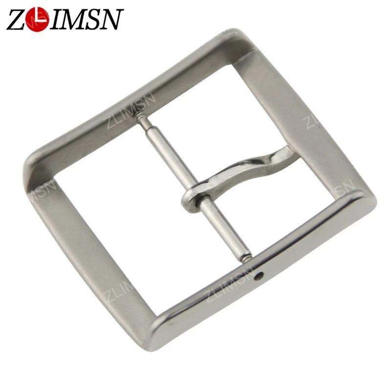 ZLIMSN 14mm Metal Buckle Stainless Steel Silver Polished Clasp for Watch Bands Straps Watches Accessories Relojes Hombre