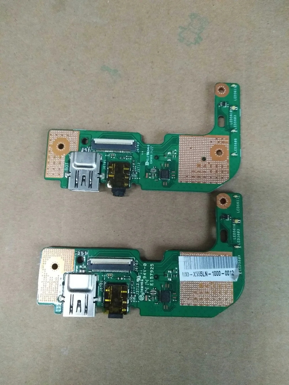 X555LD K555L X555DG X555UJ X555LN IO F555 R556L VM590L R553L Y583L AUDIO USB board volle test