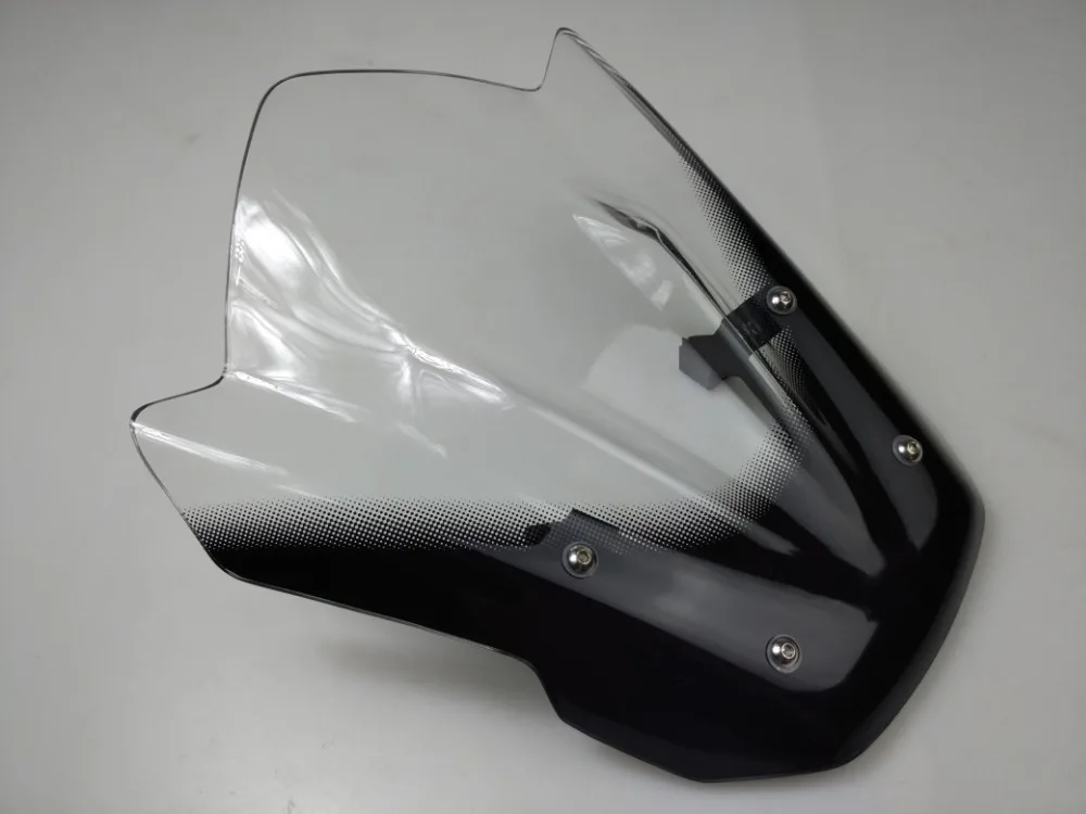 Touring Sport Windshield Windscreen + Bracket For YAMAHA MT-07 FZ-07 2013 2014 2015 2016 2017 13 14 15 16 17 Clear/Tinted Smoke