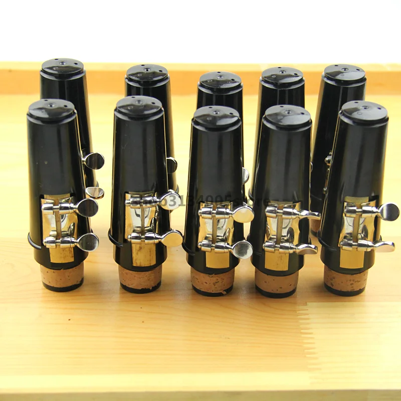 

new 10 pcs clarinet mouthpiece clarinet part+reeds+Clamp+Clarinet head cap