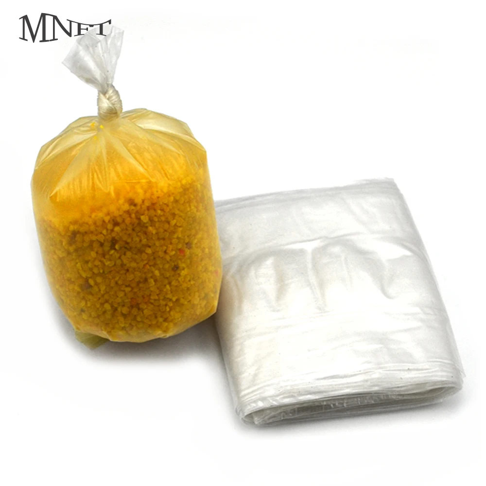 MNFT 1Pcs 65mm*5m PVA Tube Water Melt Bag for Carp Fishing Groundbait Long Casting Bait Bags