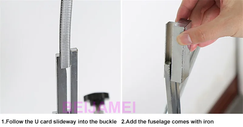 BEIJAMEI คู่มือ U-Shape ไส้กรอก Clipper ตัดเครื่องมือไส้กรอกเครื่อง Clipper สำหรับไส้กรอกปลอก