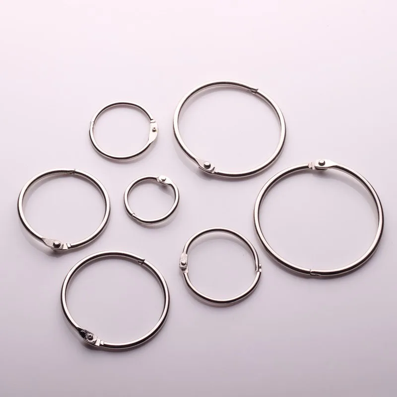 

500pcs 45mm Diameter Window Shower Curtain Rod Clips Rings Drapery Clips Curtain Hook Book Hoop Blinding Ring