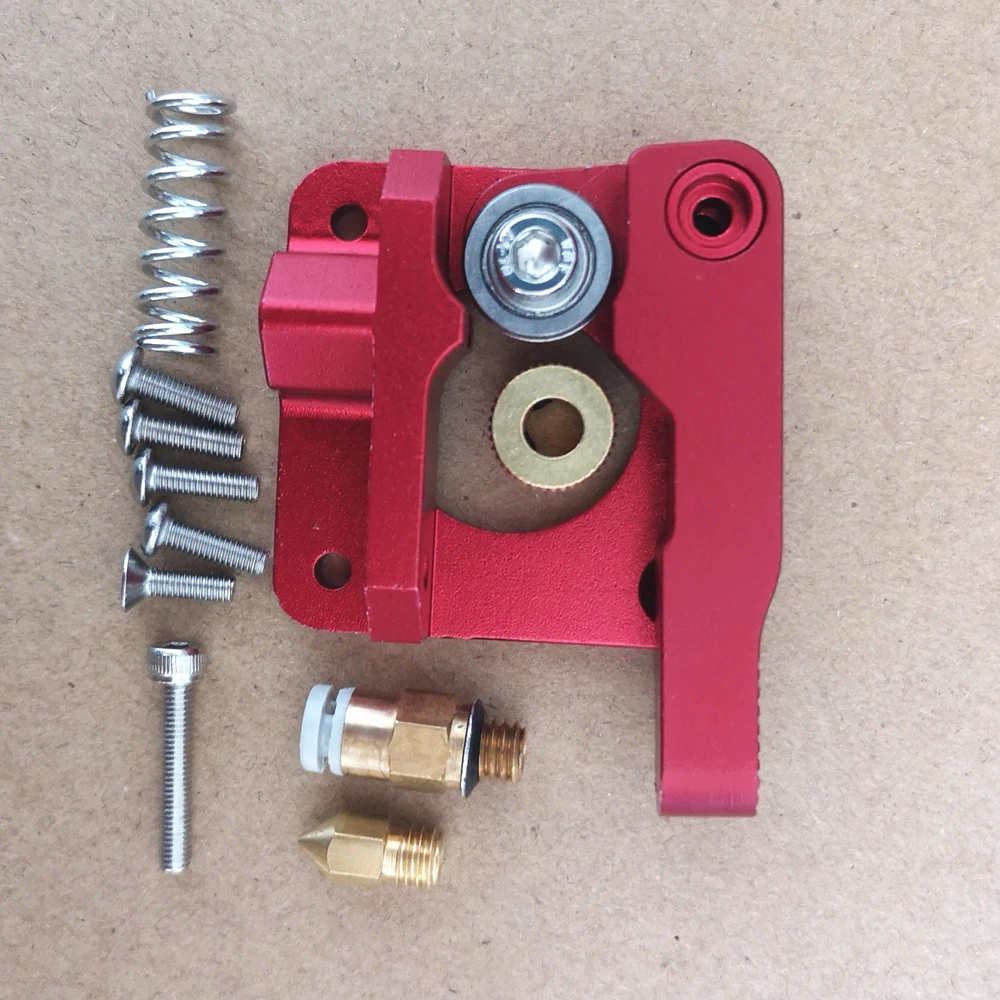 

Upgrade MK8 Extruder Aluminum Alloy Block bowden extruder 1.75mm F/ CR-7 CR-8 CR-10 CR10 S4 S5 / Anet A8 A6 / Tevo 3D Printer