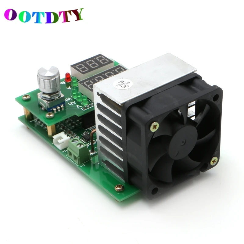 OOTDTY 30V 9.99A 60W Constant Current Electronic Load Discharge Battery Capacity Tester