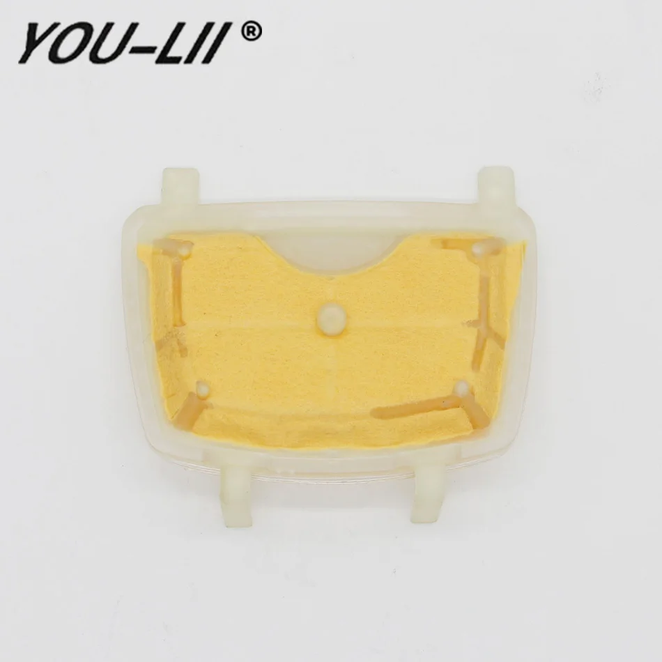 YOULII Yellow Air Fuel Filter 1Pc For STIHL Carburetor MS171 MS181 MS211 MS 171 181 211 Chainsaw Replacement 1139 120 1602