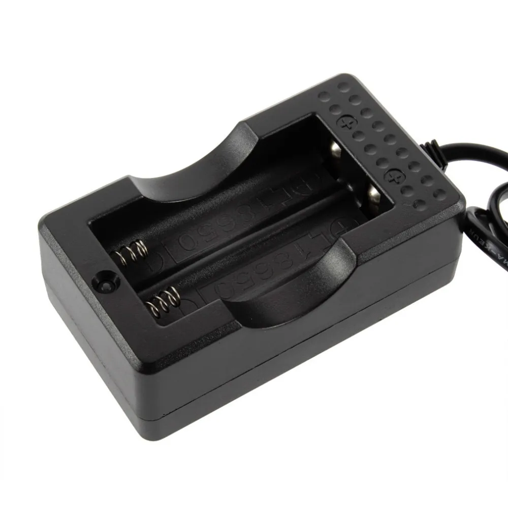 Gtf 18650リチウムバッテリー充電器4.2 vダブル充電ライン18650ダブルスロットライン報告する充電式バッテリー充電器