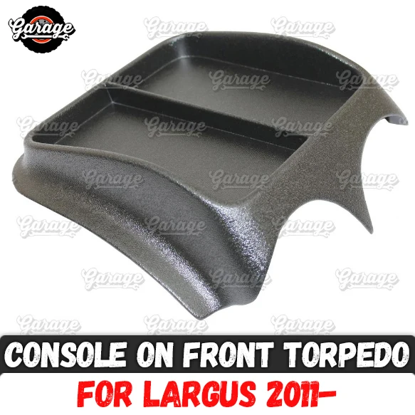 Console on front panel for Lada Largus 2011- ABS plastic organizer function pad accessories scratches car styling tuning