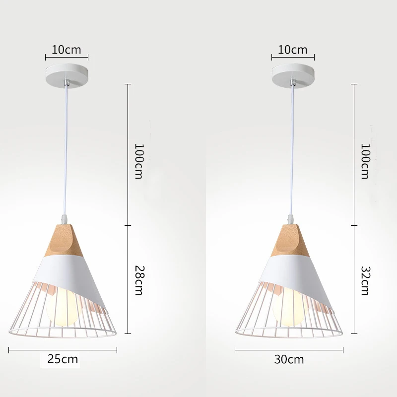Imagem -02 - Moderno E27 Lustre Nórdico Weden Lustre de Iluminação para Casa Abajur Alumínio Lâmpada Led Restaurante Bar Café