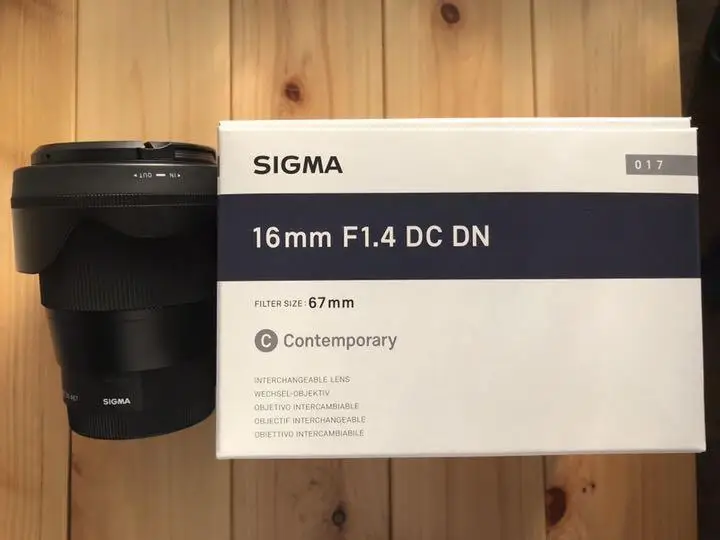 

Sigma 16mm f1.4 DC DN Contemporary Lens For E-mount Camera A6500 A6300 A6000 A5100 A5000