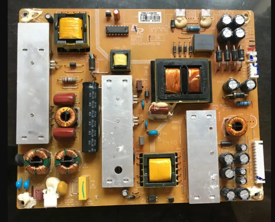 CQC11001057547 ER980 REV:1.0 전원 공급 장치 보드 50U2 T-CON 연결 보드 GLB 비디오