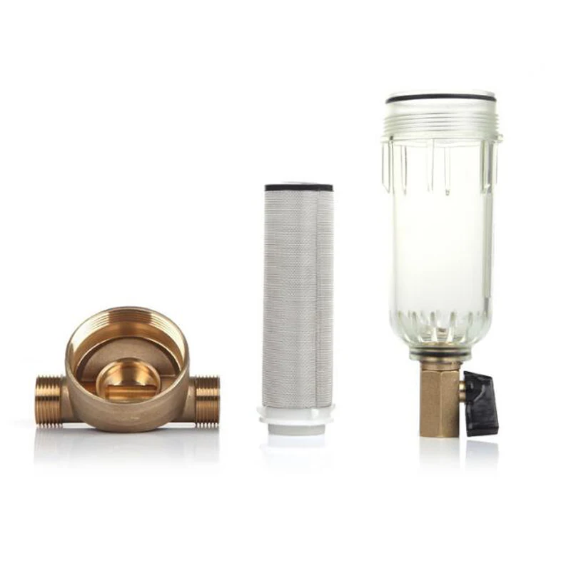 Tutta la Casa Pre Wate Filtro 1 "Porta con Lavaggio Rimuovere Lo Sporco, Contaminanti Ruggine Sedimenti e altre più impurità