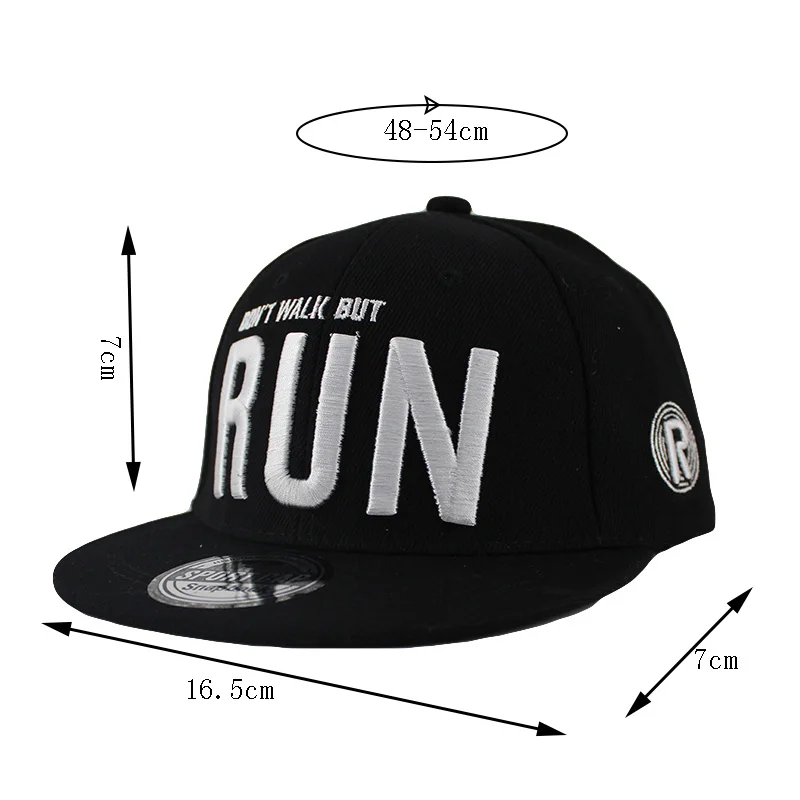 New Top Fashion Children Baseball Cap Summer Sun Kids Caps Adjustable Run Letter Boys Hat For Girls Bonnet Hip Hop Run Boys Caps