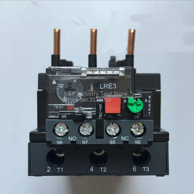 

Original Schneider Easy TeSys Protect LRE363N 63-80A Adjustable Thermal Overload Relay LRN363N For Electrical Contacts LC1N D3N