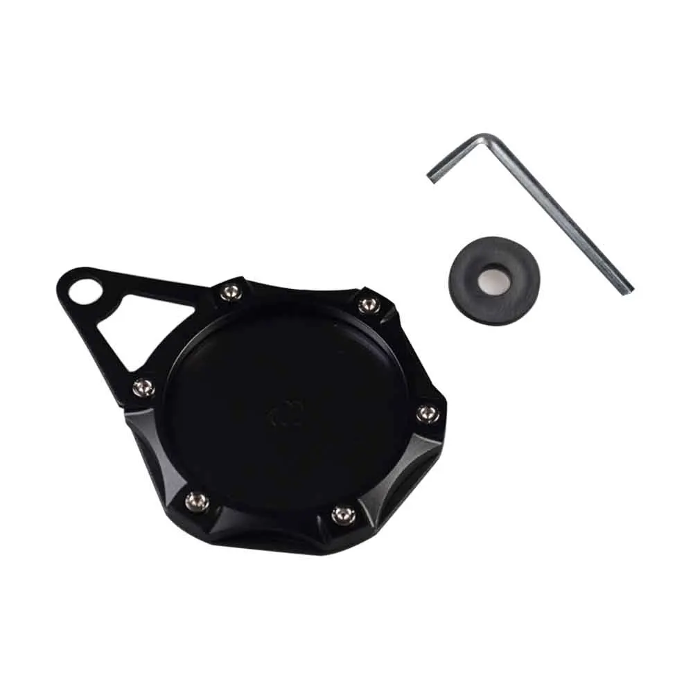 Disco para imposto de motocicleta, placa universal com suporte para disco de imposto para motocicleta, novo design delicado à prova d\'água,