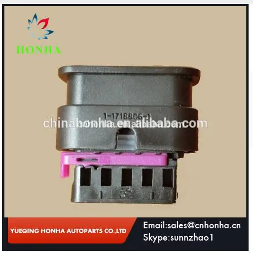 

Free shipping 5Way 1.2mm Automotive Waterproof Wire Connector 1-1718806-1 With Terminal