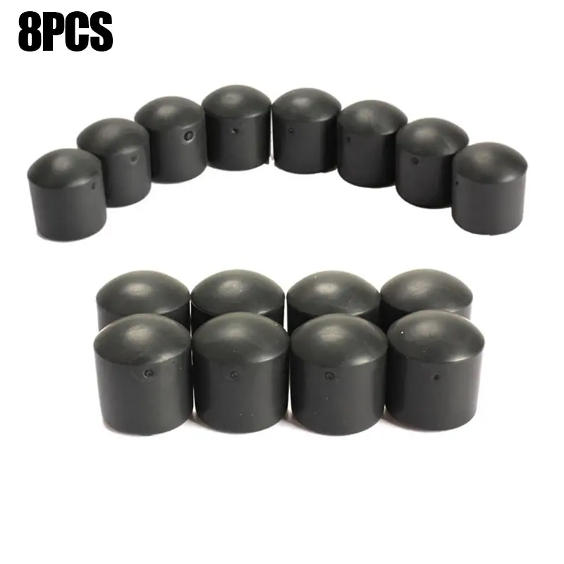 8pcs FASTER 5/8 Inch Black Foosball Soccer Football Table Rod Lid End Cap Soccer Tables  88 XR-Hot