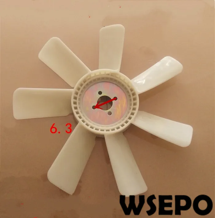 Top Quality! Cooling Fan fits for 4105/4108 4 Cylinder 04 Stroke Water Cooling Diesel Engine