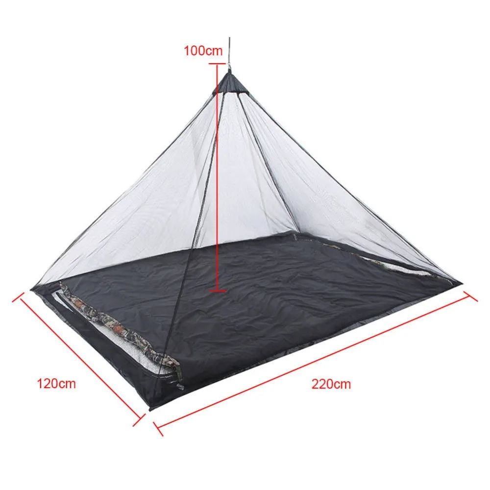 Insect-proof Mosquito Net Outdoor Fishing Camping Net Bed Anti-mosquito Outdoor Compact Tent Net Canopy Single Net Tent