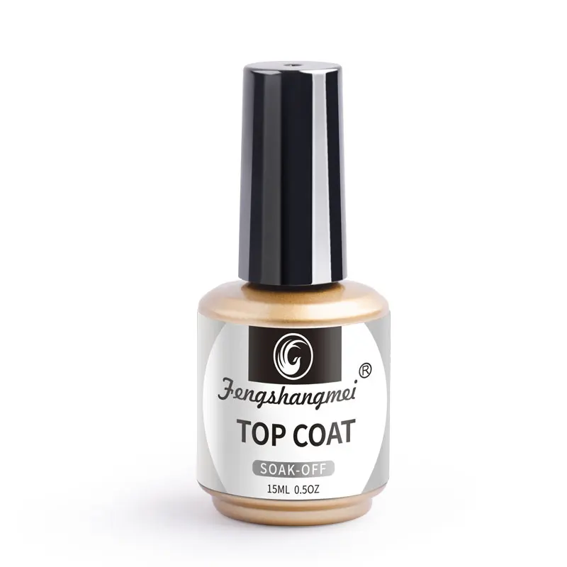 Fengshangmei-capa Base sin lámpara para esmalte de Gel, Gel de secado automático, Base de esmalte de uñas, barniz de Gel Soak Off, imprimación Ultra