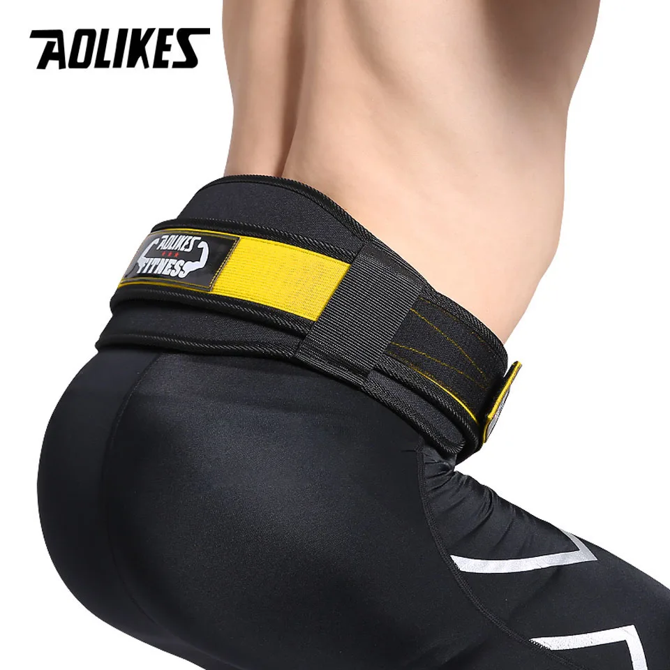 Weightlifting Squat Training Lumbar Support Band Sport Powerlifting Belt Fitness Gym Back Waist Protector For Men Woman\'s Girdle