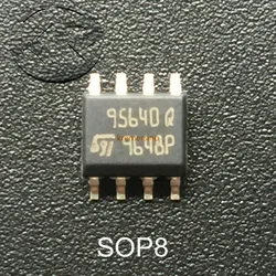 Chip de memória EPROM 95640, 95640 SOP8, leitura programável apagável, 5 peças