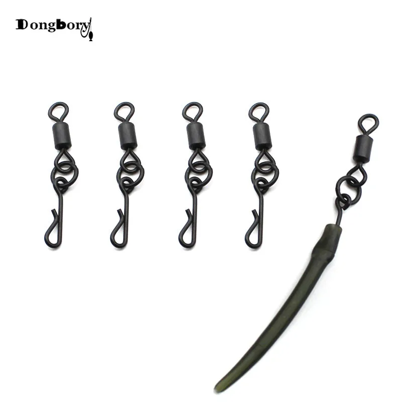 Eslabón Quick Change Chod Tamaño 8 Negro Mate para Carpa