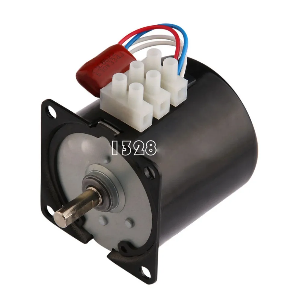 Imagem -05 - Motor de Engrenagem Síncrona Embutida 220v 50hz 60r Min 14w 0.33uf