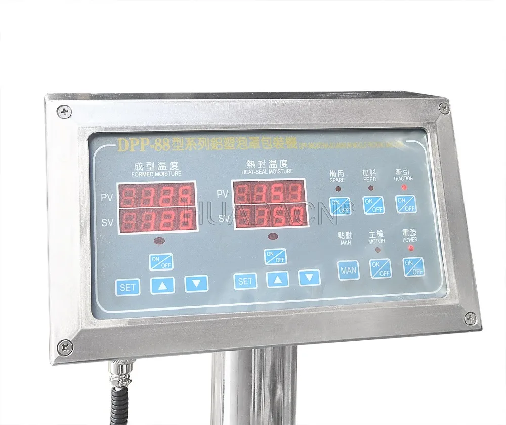 Blistertablet automático/máquina de embalagem da cápsula seladora DPP-88