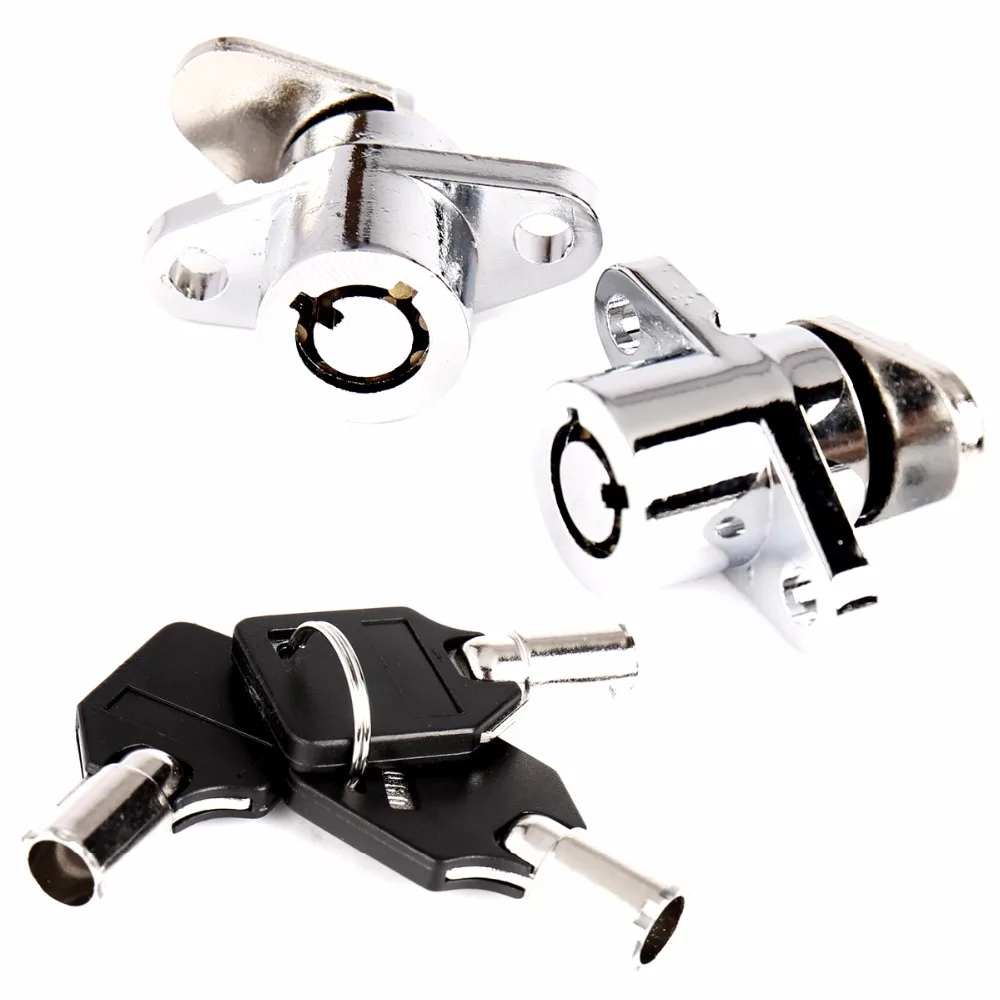 3 KEYS Saddlebag Lock Set For Harley Touring Street Glide Road King FLHX FLHR Parts 2002-2013