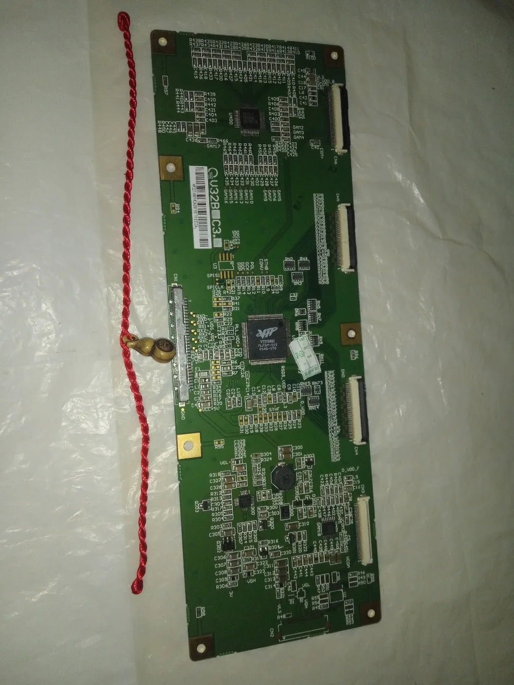 V32B C3 deux tyopes avec grande ou petite puce carte LCD carte logique pour/connecter avec QD32HL03 QD32HL01 T-CON connecter conseil