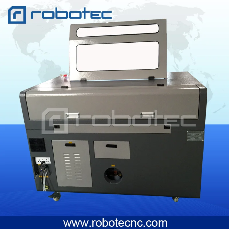 ROBOTEC-máquina de corte láser 100w, CW5200 6090 enfriador de agua, maquinaria de corte por láser para corte de plexiglás acrílico y madera