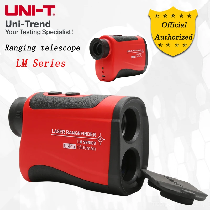 

UNI-T LM600/LM800/LM1000/LM1200/LM1500 rangefinder telescopes; Laser Rangefinders, speed/height/angle measurement