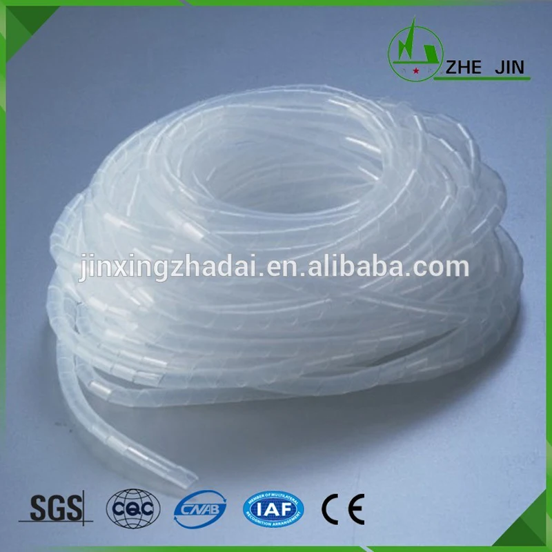 Zhe Jin High Quality SW18 dia 18mm 4M Flame Retardant Plastic Spiral Wrapping Bands