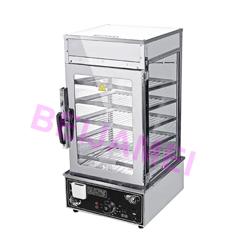 BEIJAMEI High efficiency food steamer bun machine, electric steam food warmer, commercial food steamer 5 layers