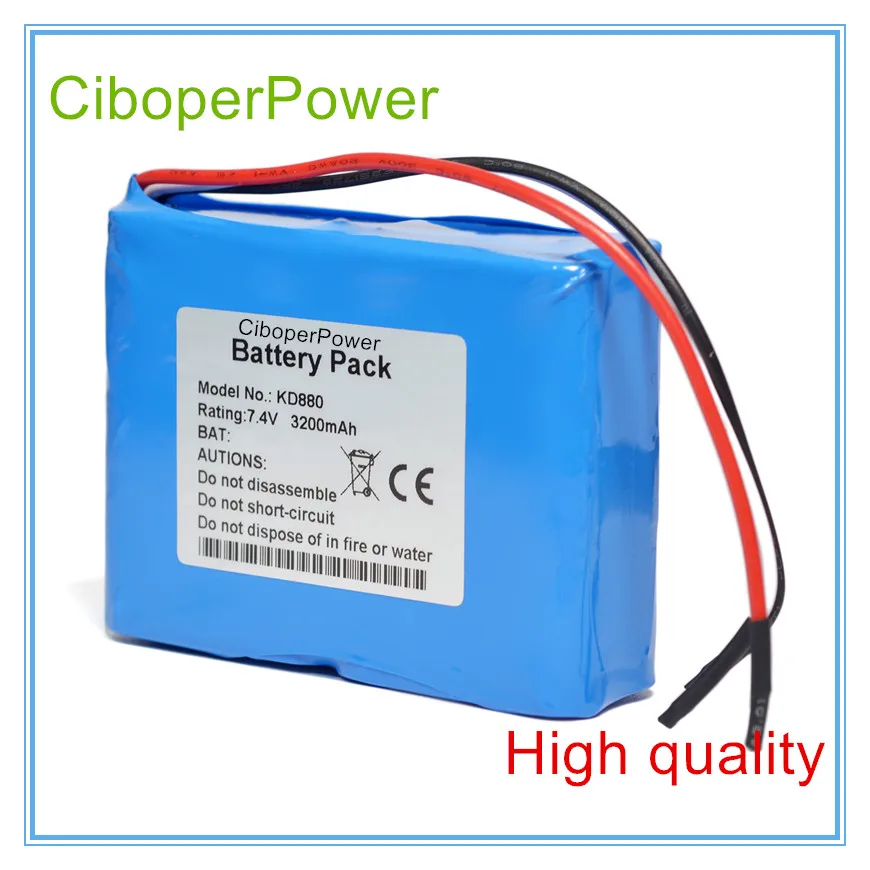 

Rechargeable Battery 3200mAH New OTDR Battery for kd880