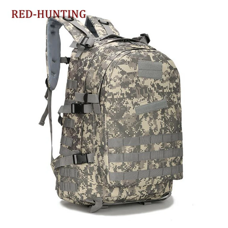 Outdoor Sports Camping Hiking Bag Military Tactical Molle Backpack with Hydration Pocket Airsoft Hunting Pack 30L