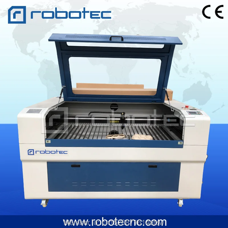 Red dot CO2 laser cutting machine price for cutting/engraving non metal materials 150 watt laser cutting machine lifting table