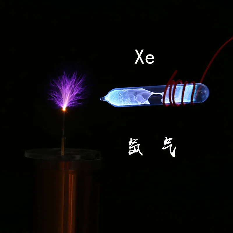 Glass Sealed Rare Gas / Ne, O2, Xe, N2, Kr, He, H2, Ar/ High Purity Luminous Gas Physics Teaching Educational Toys