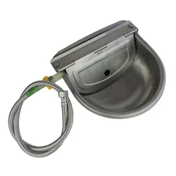 Automatic Cow Water Bowls Stainless Steel Drinking Bowls Dog Cattle Sheep Float Bowl Goat Drinker Farm Grade Water Outlet