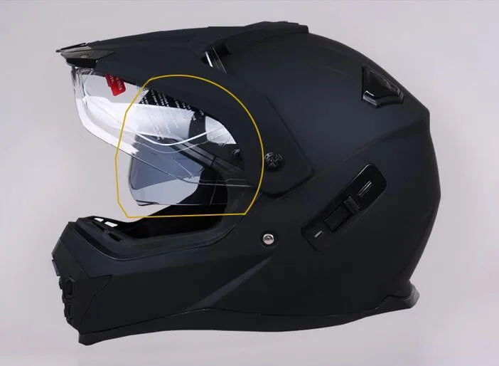 Offroad Motorradhelm Integral - ECE-zertifiziert Mit Brille & Maske Für Motocross