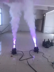 DJ Equipment LED Co2 Jet Machine 12 x 3W RGB 3IN1 CO2 Jet Machine Smoke Machine for nightclub party DJ