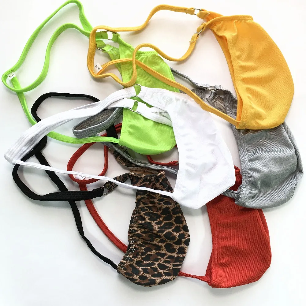 Hot Mens Sexy String Pouch Thong G4441 swimwear tricot with rings