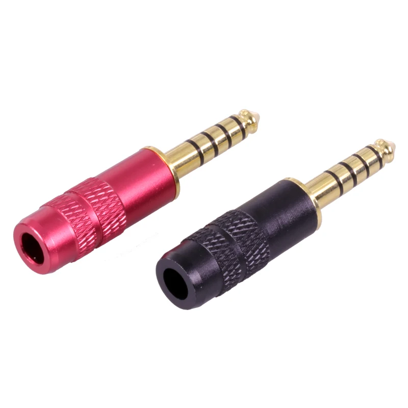 2pcs R Sony NW-WM1Z NW-WM1A AMP Playe 5Poles Male 4.4mm Jack Full Balanced Headphone Plug 19.5mm  r