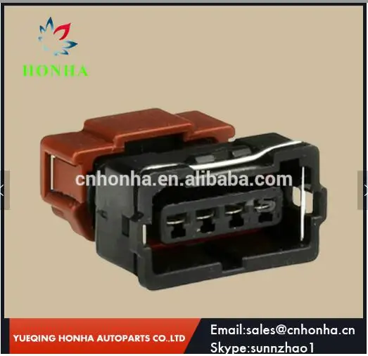 

DJ7046Y-3-21 4 Pin Auto Connector 10378 Female For Toyota 4 AGE 16V TPS Mitsubishi KA24 SR20 MAF EVO Lancer TPS Connector